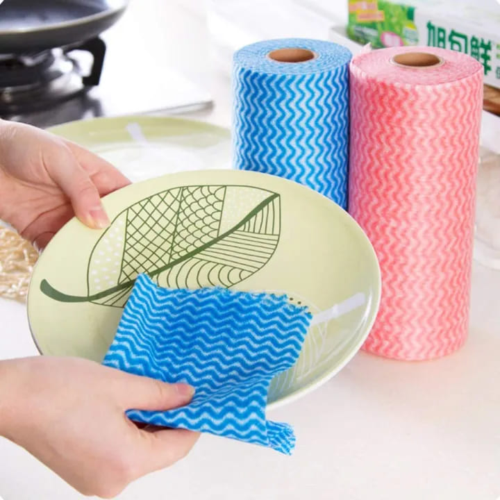 Reusable Kitchen Cleaning Roll