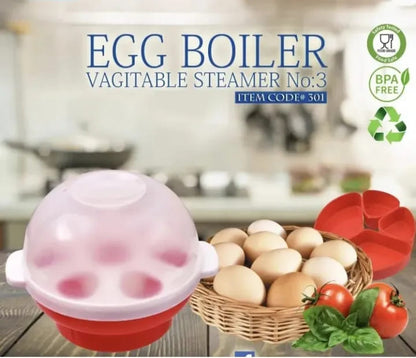 Egg Boiler & Veg Steamer