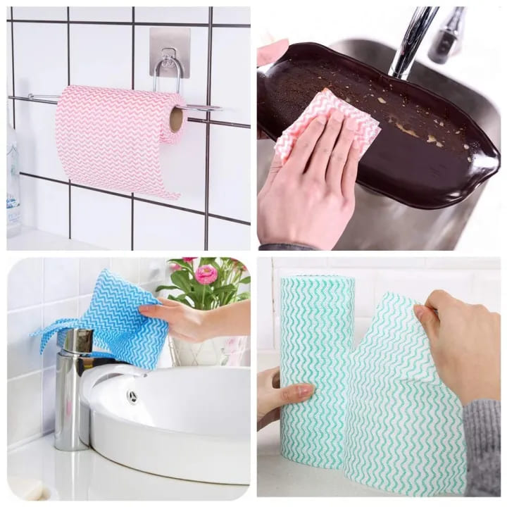 Reusable Kitchen Cleaning Roll