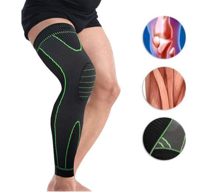 Long Knee Sleeve Brace For Pain Relief