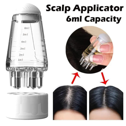 Mini Portable Hair Oil Applicator and Massager