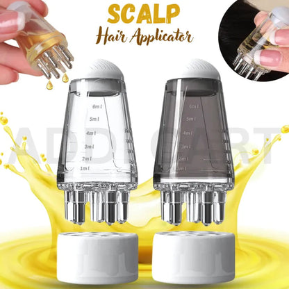 Mini Portable Hair Oil Applicator and Massager