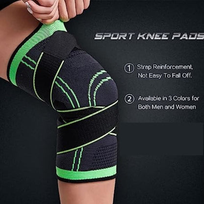 Knee Compression Sleeve Brace For Pain Relief