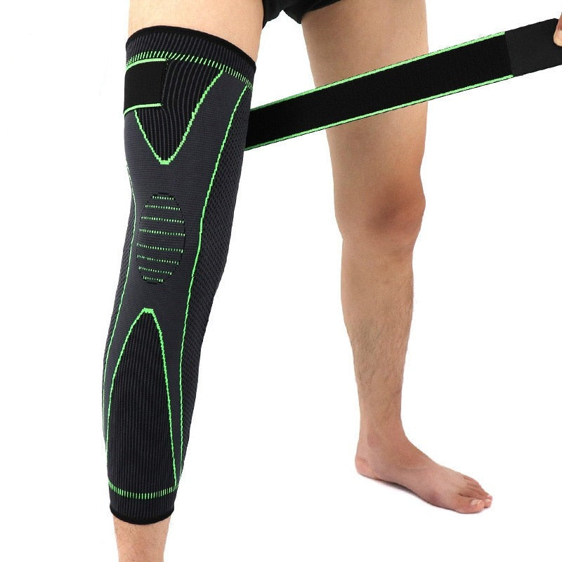 Long Knee Sleeve Brace For Pain Relief