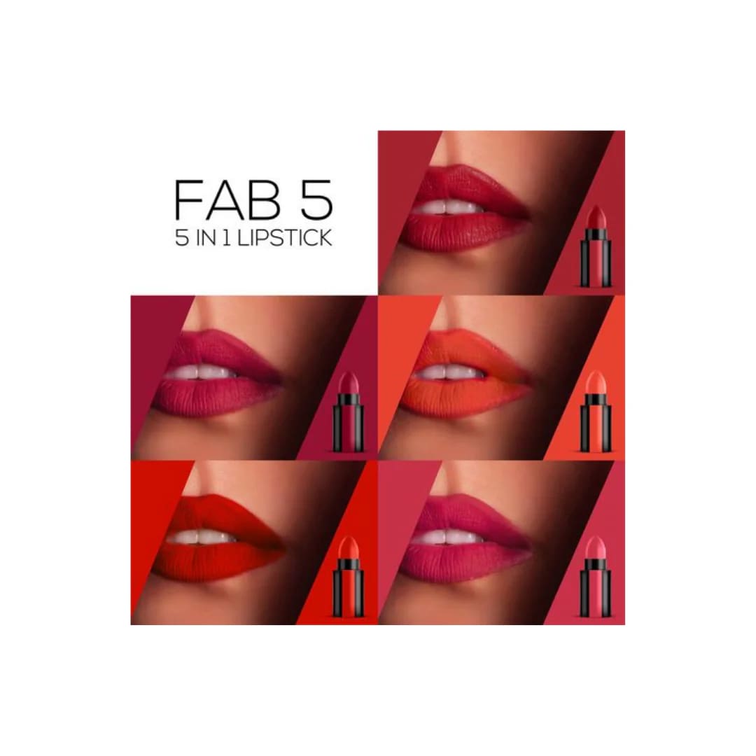 5 in 1 Matte Lipstick – Buy 1 Get 1 🔥