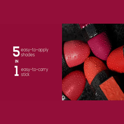 5 in 1 Matte Lipstick – Buy 1 Get 1 🔥