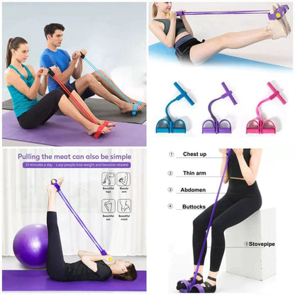 4 Tube Resistance Tummy Trimmer