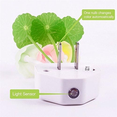 LED Mushroom Night Light With Sensor