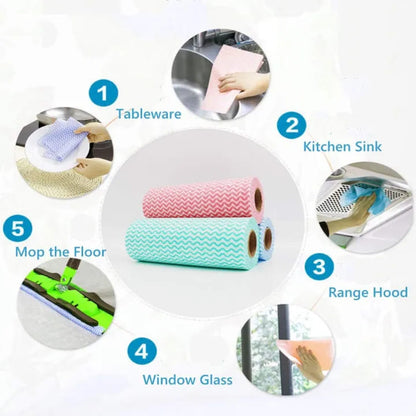 Reusable Kitchen Cleaning Roll