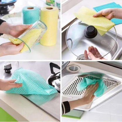 Reusable Kitchen Cleaning Roll