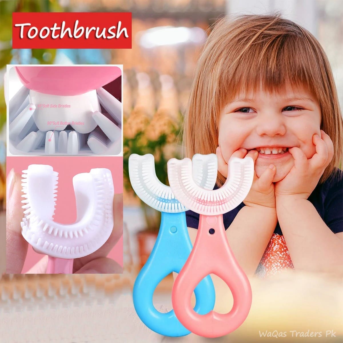 Silicone Baby Bibs & Free Gift U Shaped Baby Toothbrush