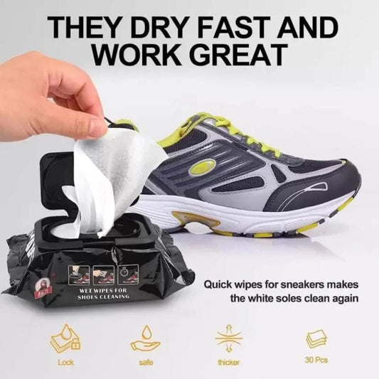 Instant Shoe Cleaning Wipes