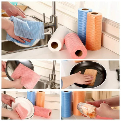 Reusable Kitchen Cleaning Roll