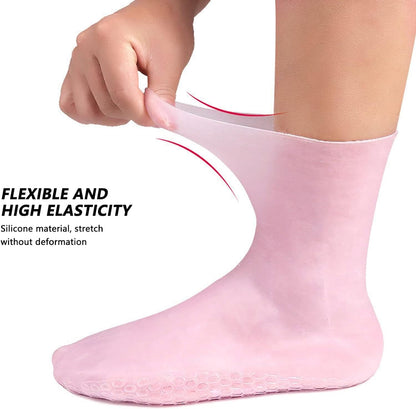 Silicone Moisturizing Soft Gel Socks