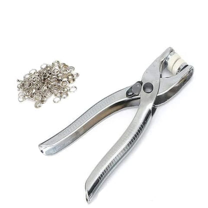 Tich Button Plier With Buttons (Steel)