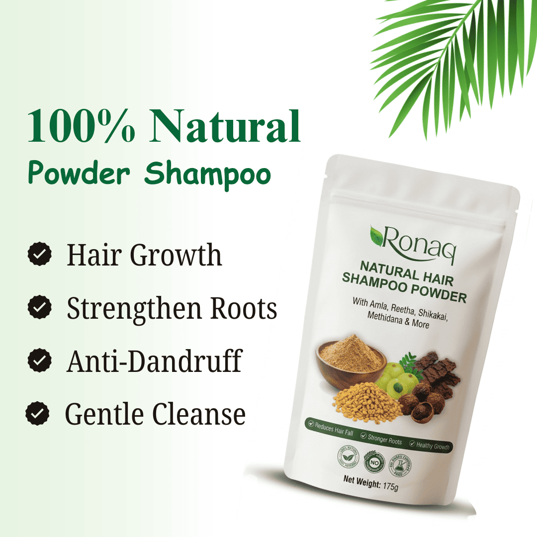 RONAQ Natural Hair Shampoo - 200 gm