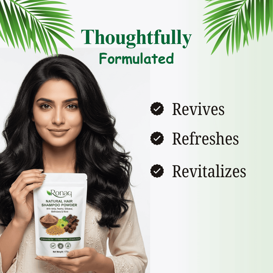 RONAQ Natural Hair Shampoo - 200 gm
